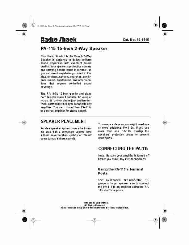 Radio Shack Speaker PA-115-page_pdf